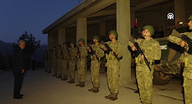 Milli Savunma Bakanı Güler, Aktütün Hudut Taburu'nda