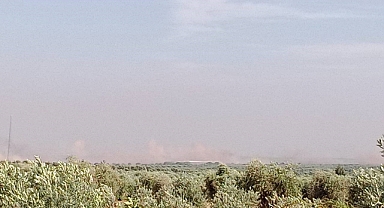 Terör örgütü mensuplarınca atılan roketler sınır bölgesine düştü