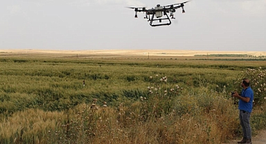 ZİHA dron teknolojisi tarlaya girdi