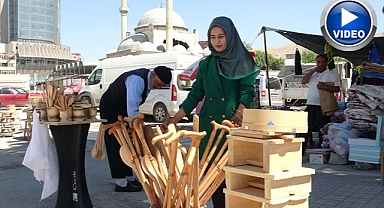 162 gündür yıkılan iş yerinin bulunduğu yerde satış yapıyor