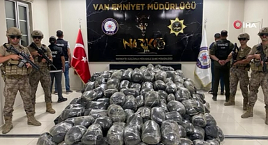 2 ton esrar ele geçirildi