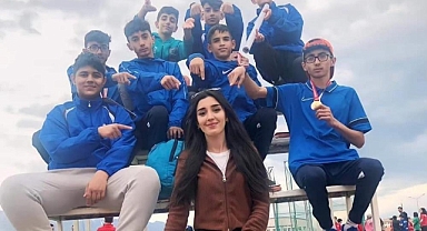 Aşkaleli atletler madalyaları topladı