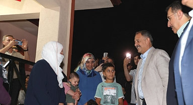 Bakan Özhaseki’den deprem bölgesine ziyaret