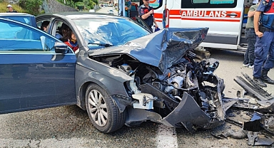 Bayram dönüşü feci kaza