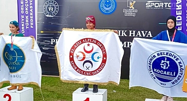 Buğlem Sare, 47 isabetli ok atışıyla Türkiye birincisi oldu