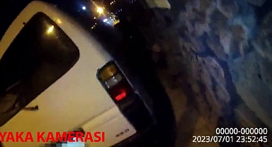 Çalıntı motosikleti bırakıp kaçtı! Bekçilere yakalandı
