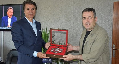 Curling Federasyonu'ndan PUSULA'ya hayırlı olsun ziyareti