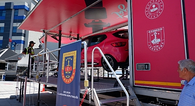 Emniyet kemeri simülasyon aracı Erzurum'da 