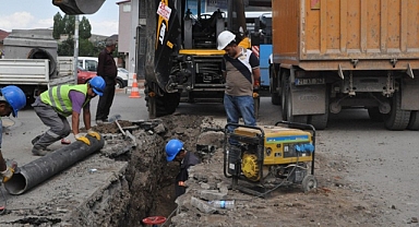 Erzurum'da ESKİ’den 38 km kanalizasyon hattı