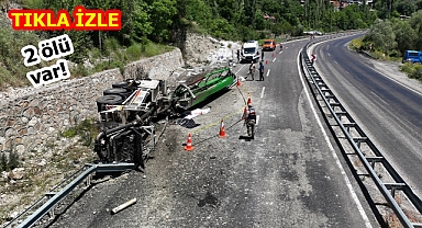 Erzurum'da korkunç kaza! Beton pompası dehşet saçtı...