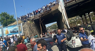 Erzurum'da peş peşe köprüden uçtular
