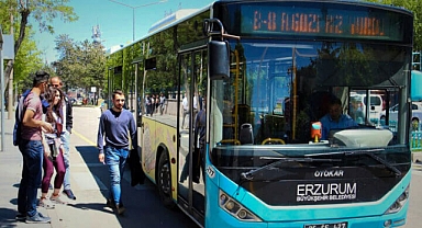 Erzurum'da toplu ulaşıma zam!
