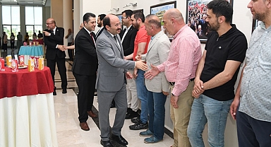 ETÜ'de bayramlaşma töreni