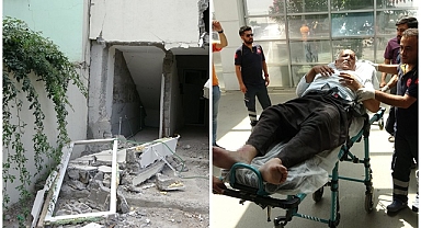 Güçlendirmek istediği evinin duvarı üzerine yıkıldı   