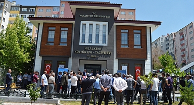 Hilalkent'te Kültür-Taziye Evi ve muhtarlık binası açıldı