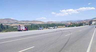 İki aracın birbirine girdiği kazada 1 kişi yaralandı