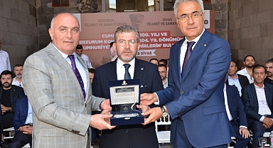 Kardeş Oda Başkanları Erzurum'da