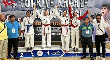 Kentteki ilk kadın karate şampiyonu, 20 yıl sonra yeniden Türkiye şampiyonu