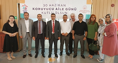 Koruyucu aileler kahvaltıda buluştu