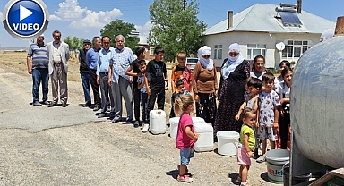 Kuraklık içme suyunu vurdu: 700 hanelik köy susuz kaldı