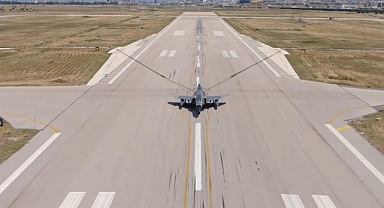 MSB'den F-4 savaş uçağı ile bariyer testi paylaşımı