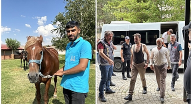 Sahipleri cezaevinde, atlar yedieminde!