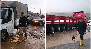 Şiddetli sağanak su baskınlarına yol açtı
