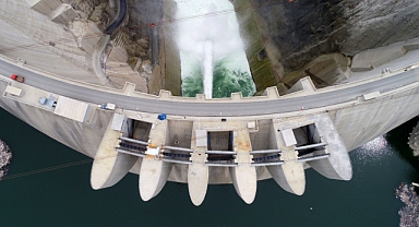 Su seviyesinin yüksekliği 177 metreye ulaştı   