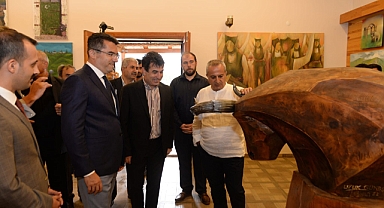Ülkenin dört bir yanından geldiler! Erzurum'da yöresel sergi