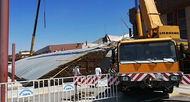 Vincin halatı koptu, yürekler ağza geldi!