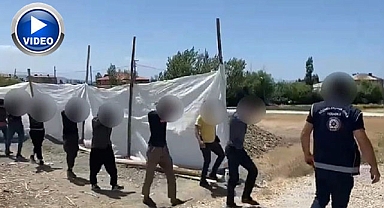 Yerin altında yakalandılar!