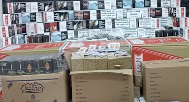 110 bin kaçak makaron ele geçirildi