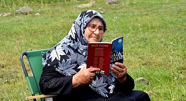 70 yaşındaki Netice ninenin okuma tutkusu