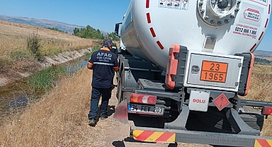 Akaryakıt tankerinde gaz sızıntısı! Ekipler harekete geçti
