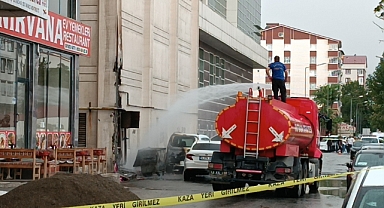 Alışveriş merkezinde korkutan yangın!