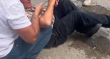 Aracın çarptığı engelli adam ölümden döndü
