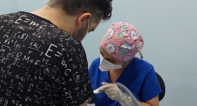 Burun tabanında yer alan gömülü diş şok etti!