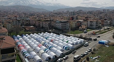 Çadır kentlerin tamamı kaldırıldı