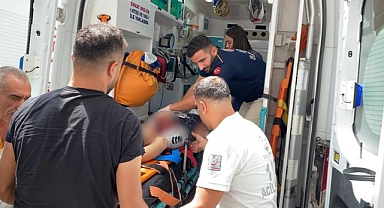 Camdan çıkardığı kolu paramparça oldu!