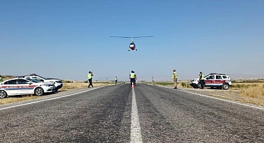Cayrokopter ile havadan trafik denetimi