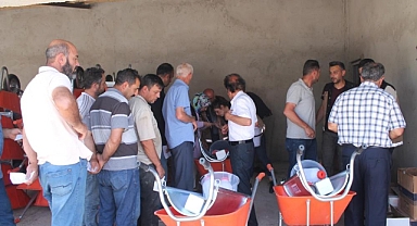 Çiftçinin yüzünü güldüren destek!