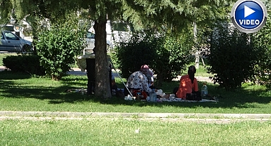Depreme uykuda yakalandılar! Parklara akın ettiler