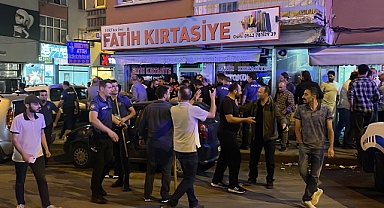Erzurum'da bıçaklar, sopalar havada uçuştu! Ortalık savaş alanına döndü