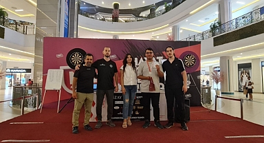 Erzurum'da dart turnuvası sona erdi