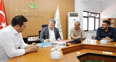 Horasan'da 4 bin 555 dekar tarım arazisi sulanacak