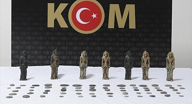 Kaçak kazı yaparken suçüstü yakalandılar