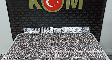Kaçakçılara operasyon! 54 bin makaron ele geçirildi