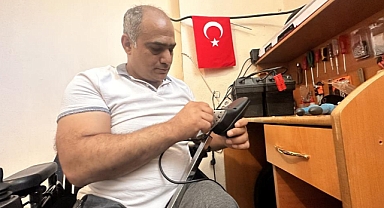 Kurduğu atölye ile engellilerin eli ayağı oldu