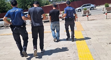 Lojman hırsızları yakayı ele verdi!