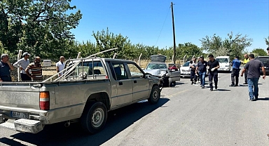 Otomobil ile pikap çarpıştı: 6 yaralı!